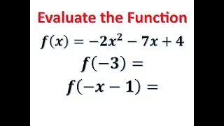 Evaluate the Function