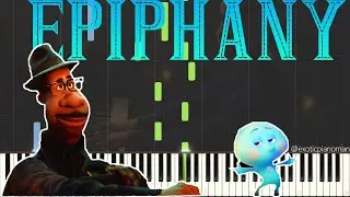 Trent Reznor and Atticus Ross - Epiphany | Soul 2020 OST from Disney Pixar (Solo Piano Synthesia)
