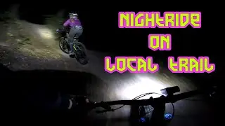 MTB night ride on local trails 🚲