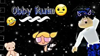 Jogando o -PIOR- jogo do roblox~🖤🥀⛓🦋💫🛐~|•Obby Ruim•|~