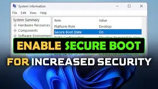How To Enable Secure Boot On Windows 10/11 To Protect Your PC Against Malicious Software.