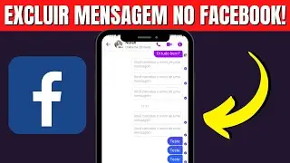 COMO EXCLUIR MENSAGEM DO FACEBOOK