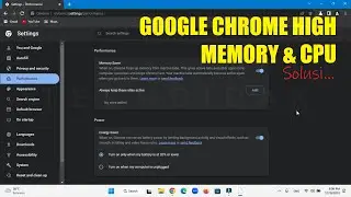 Google Chrome High Memory & CPU Usage - SOLUSINYA