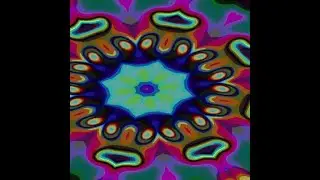 Colour Wheel (Hydra Animation 2024 07 15) #ambient #digitalart