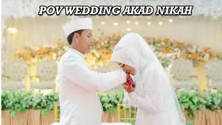 POV WEDDING PHOTOGRAPHY AKAD NIKAH DI GEDUNG BELA NEGARA PEMATANG SIANTAR | EOS-M50 |