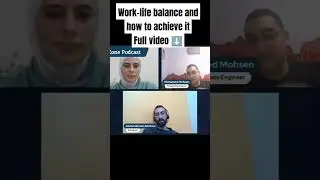 Work-life balance and how to achieve itFull video ⬇️