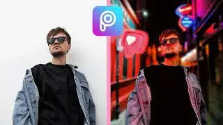 Tutorial PicsArt Editing photo glowing effect