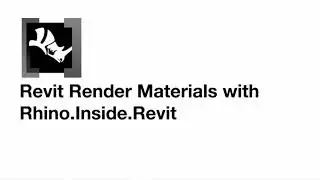 Revit Render Materials (Appearance Assets) in Grasshopper and Rhino.Inside.Revit
