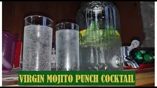 Virgin Mojito Punch cocktail
