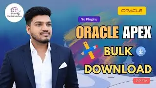 📑How to Download Multiple Files as ZIP in Oracle APEX | No Plugin | 
