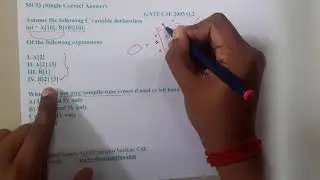 GATE CSE 2003 Q 2 || C PROGRAMMING  ||Data Structure || GATE Insights Version: CSE