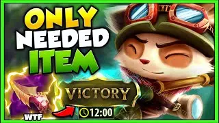 GET NASHORS TOOTH AND END GAMES IN RECORD TIME | Season 11 Teemo  - League of Legends