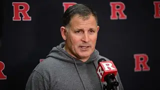 Head Coach Greg Schiano Spring Press Conference - 4/20/24