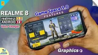 Realme 8 New realme ui 3.0 Android 12 Update | Voice Changer & Game Space 3.0 Enable | Realme ui 3.0