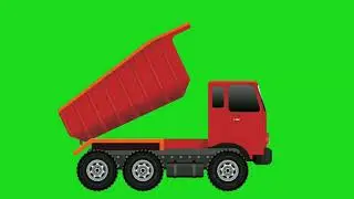 truck on green screen   chromakey   Green Screen Capture
