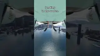 Emergency Water Landing in Hong Kong #shorts #aviation