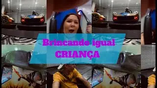 BRINCANDO IGUAL CRIANÇA