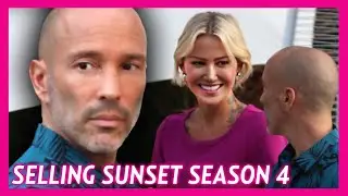 Selling Sunset Stars Tina Louise & Brett Oppenheim Show PDA After Filming 1st Episode As A Couple