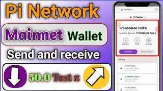Pi Network Mainnet Wallet send and Receive|| Pi Wallet New Setting|| Pi Wallet Received Pi Coin