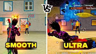 Smooth vs Ultra Which is Best for Headshots in Free Fire? 😳 Mystery Exposed