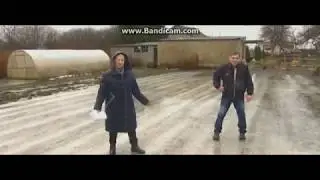 Калининградский поселок Тюленино покрылся льдом...