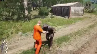 SCUM  v0.1.17.9119 запуск игры с таблеткой для сети.  Без ошибок.