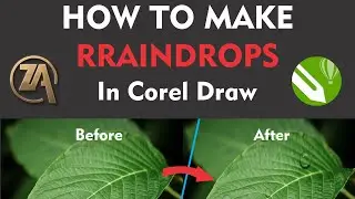How to Make Water drop in Coreldraw