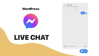 Adding a LIVE CHAT for FREE to your WEBSITE | using WordPress