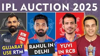 IPL 2025 Mega Auction: Shami in GT | KL Rahul in DC | Chahal in RCB | RR | CSK | MI | LSG | MARQUEE