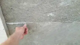 Integritate gard din placi de beton dupa 4 ani de intemperii
