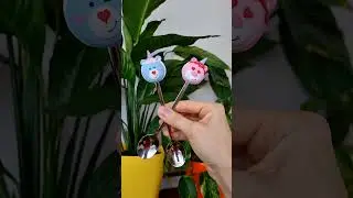 Волшебство детства в каждой детали! #полимернаяглина #ложка #мишки #гамми #именнаякружка #сказки