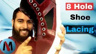 8 Hole Shoe Laces : So Simple!