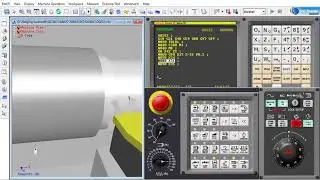 SSCNC. Fanuc 0iT. ч.3. Цилиндрическая наружная проточка. Цикл G90