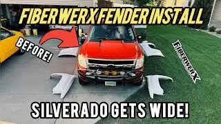 Installing FiberwerX fenders— episode one of two.