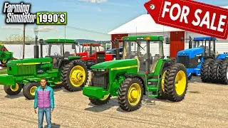 SELLING THE AMERICAN FAMILY FARM & EQUIPMENT! GOODBYE 90'S! (ROLEPLAY) | FARMING SIMULATOR
