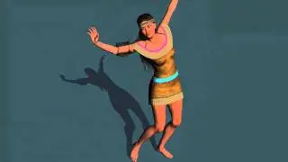 DAZ3D Character - iClone6 SoftCloth Physics Hair