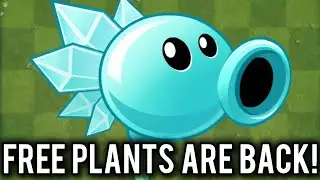 THE FREE PLANTS ARE BACK IN PVZ2!!