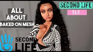Second Life 101| Bake On Mesh Tutorial| Catwa Catya Bento Head|💕