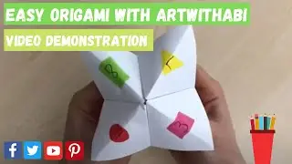 How to Make a Paper Origami Fortune Teller or Magic Beak ⭐️