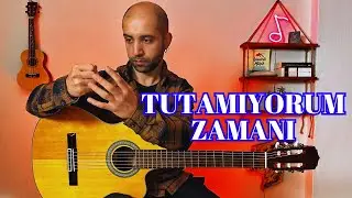 Gitar Dersi - Tutamıyorum Zamanı Nasıl Çalınır? Akor, Ritim, Kolay Gitar Dersi - Kenan Doğulu