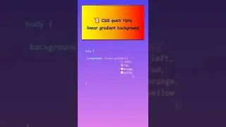 haw to make any section in liner gradient with css in web designing tutorial linear gradient in css
