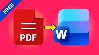 How to Convert PDF to Word (2026) | Free & Easy PDF to DOCX Tutorial