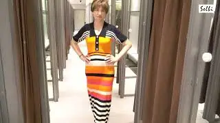 Примерка одежды из новой коллекции Maag - Zara в ТЦ Атриум в Москве