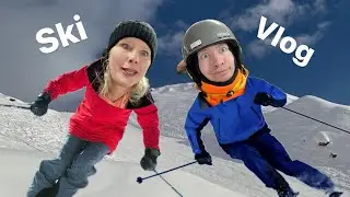 Me and Momma go SKIING….kinda  😅
