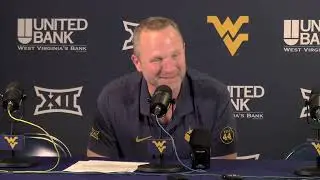 WVU Men's Basketball Darian DeVries Robert Morris Postgame 11/4/24