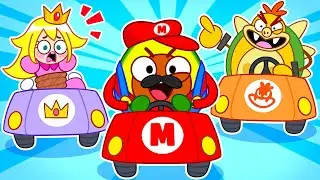 Lost in Mario's World 🎮 Pit & Penny's Exciting Journey to Rescue Princess Peach 🍑🥑