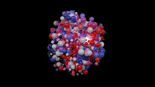 Mograph Glowing Swarm Blender tutorial
