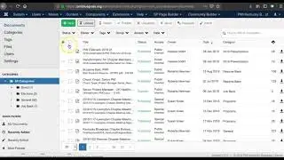 Using DOCman to organize documents