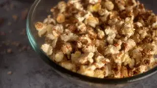 Healthier Caramel Popcorn using Coconut Sugar | Grand Recipe