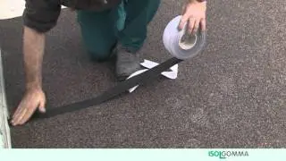 Acoustic insulation SYLWOOD: modalità di posa a secco - dry installation procedure
